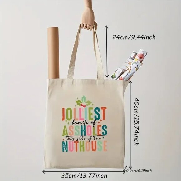Jolliest Bunch of A**holes Tote - Picture 3 of 4